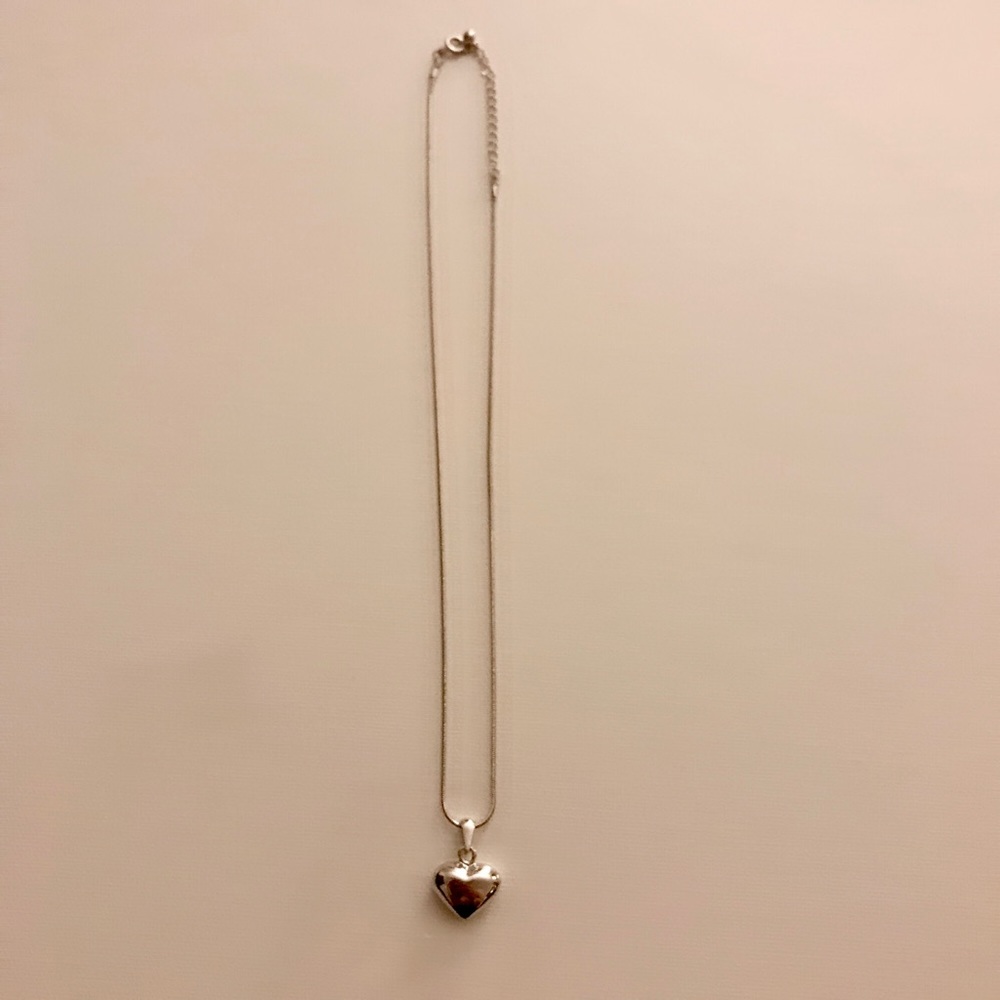 Silver Heart necklace